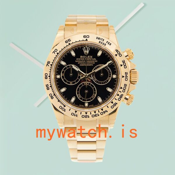 Rolex Daytona 40mm 116508BKSO Men’s Black Dial - Image 2