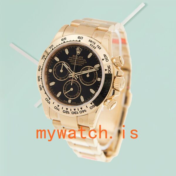 Rolex Daytona 40mm 116508BKSO Men’s Black Dial - Image 4
