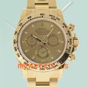 Rolex Daytona 40mm Men’s 116508CSO Automatic Yellow Gold-tone