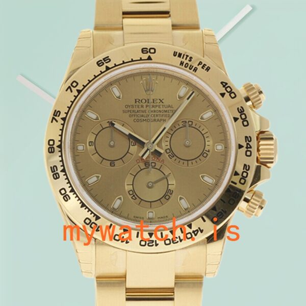 Rolex Daytona 40mm Men’s 116508CSO Automatic Yellow Gold-tone