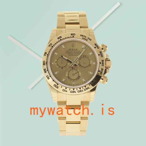 Rolex Daytona 40mm Men’s 116508CSO Automatic Yellow Gold-tone - Image 2