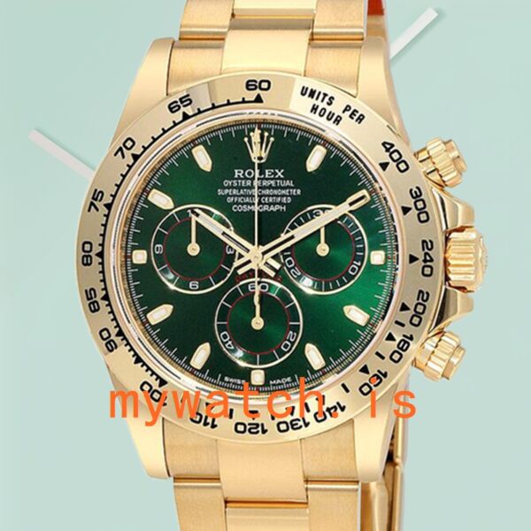 Rolex Daytona 40mm m116508-0013 Men’s Green Dial