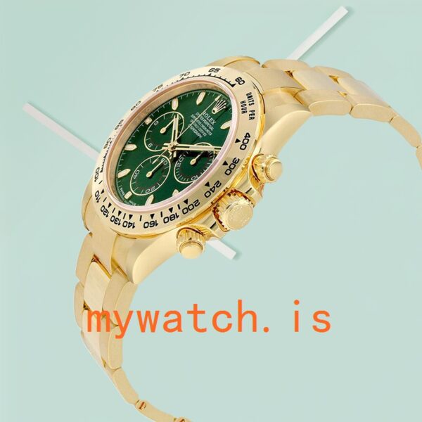 Rolex Daytona 40mm m116508-0013 Men’s Green Dial - Image 2