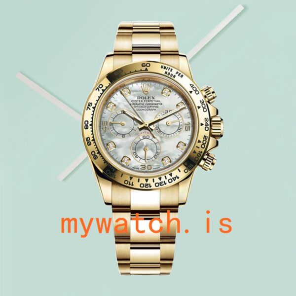 Rolex Daytona 40mm Men’s 116508WMDO Yellow Gold-tone - Image 2