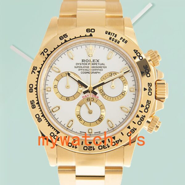 Rolex Daytona Men’s 116508WSO 40mm White Dial Stainless Steel