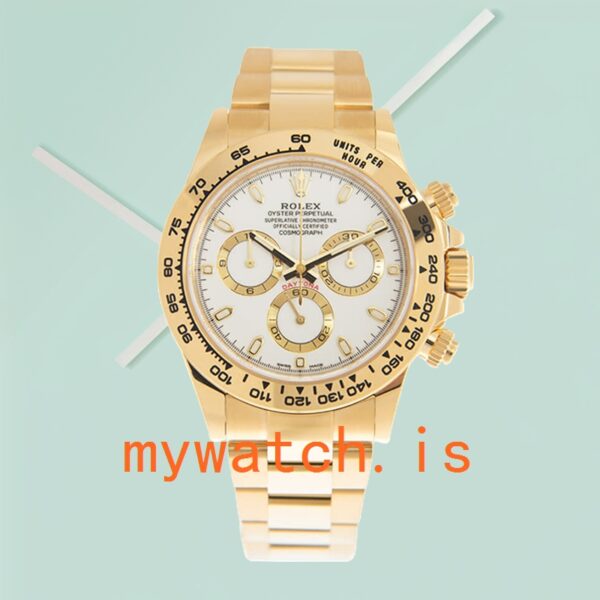 Rolex Daytona Men’s 116508WSO 40mm White Dial Stainless Steel - Image 3