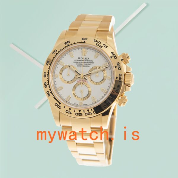 Rolex Daytona Men’s 116508WSO 40mm White Dial Stainless Steel - Image 2