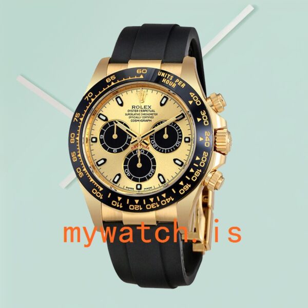 Rolex Daytona 40mm 116518CBKSR Men’s Gold-tone Ceramic Bezel - Image 3