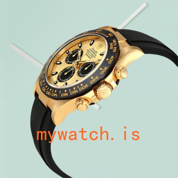 Rolex Daytona 40mm 116518CBKSR Men’s Gold-tone Ceramic Bezel - Image 2