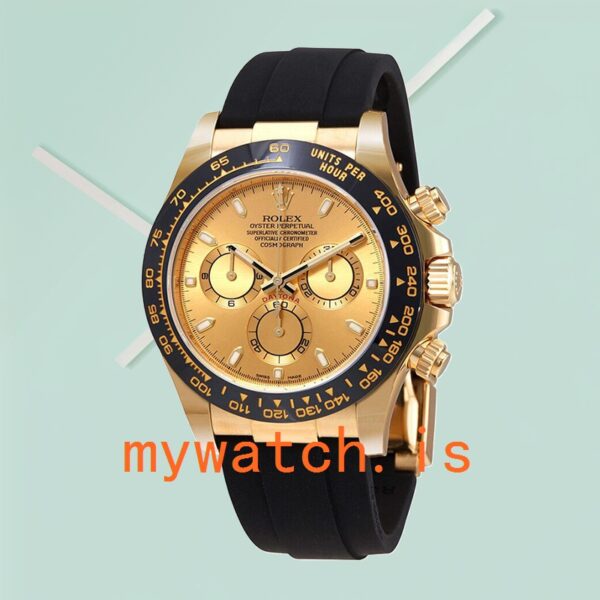 Rolex Daytona 40mm Men’s 116518CSR Cerachrom Champagne Dial - Image 2