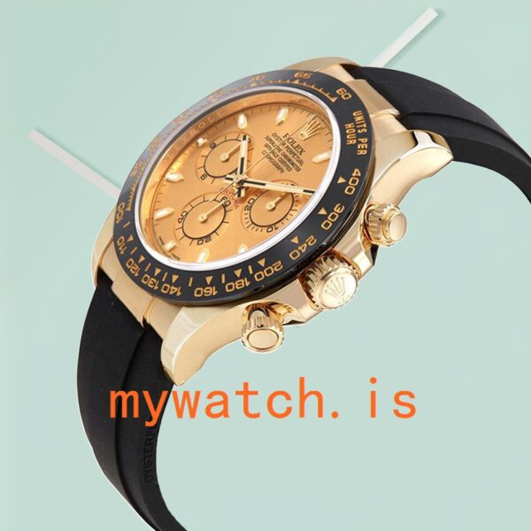 Rolex Daytona 40mm Men’s 116518CSR Cerachrom Champagne Dial - Image 4