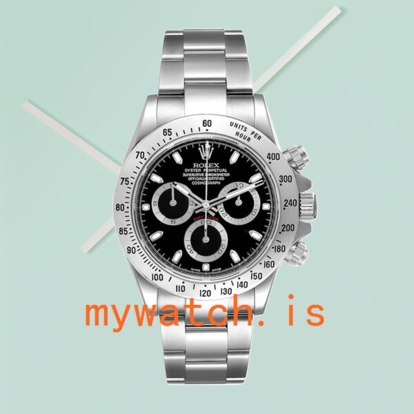 Rolex Daytona 116520BKSO Men’s 40mm Bracelet - Image 2