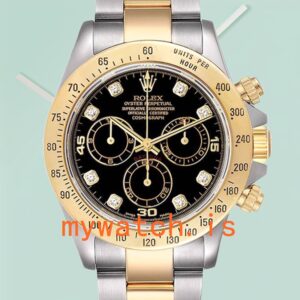 Rolex Daytona Men’s 40mm 116523BKDO Silver-tone Stainless Steel