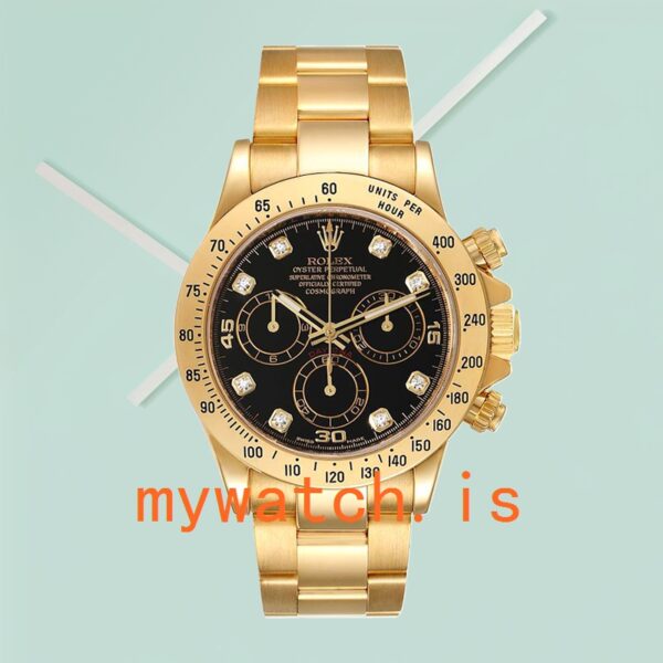 Rolex Daytona 40mm 116528 Men’s Black Dial