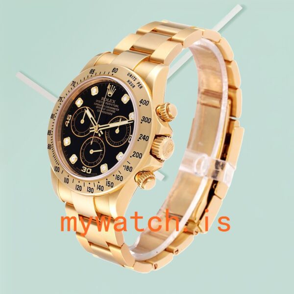 Rolex Daytona 40mm 116528 Men’s Black Dial - Image 3