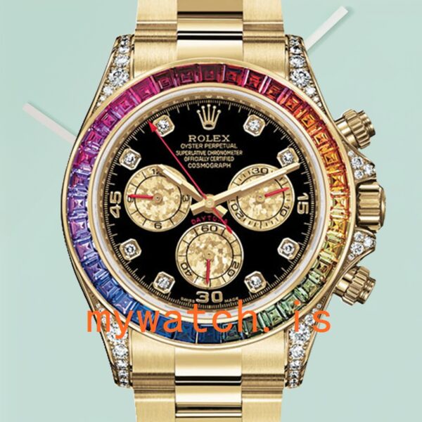 Rolex Daytona Men’s 40mm 116598RBOW Diamond Bezel