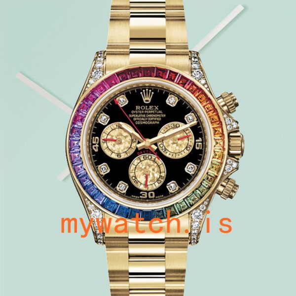 Rolex Daytona Men’s 40mm 116598RBOW Diamond Bezel - Image 2