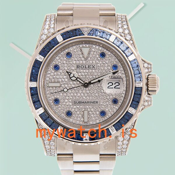 Rolex Submariner Men’s 40mm 116659 Automatic Diamond Bezel