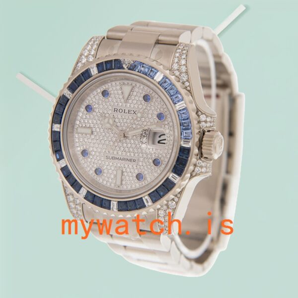 Rolex Submariner Men’s 40mm 116659 Automatic Diamond Bezel - Image 4