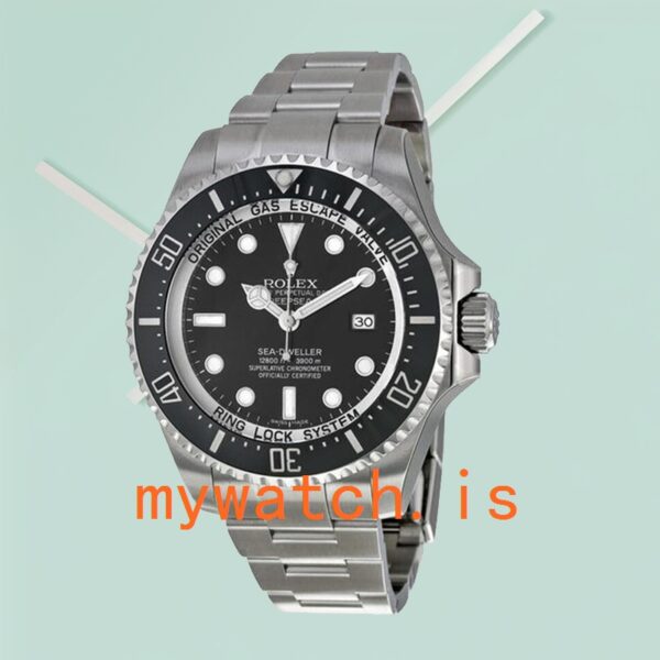 Rolex Sea-Dweller Deepsea 116660-98210 44mm Men’s Black Dial Oyster Bracelet - Image 4