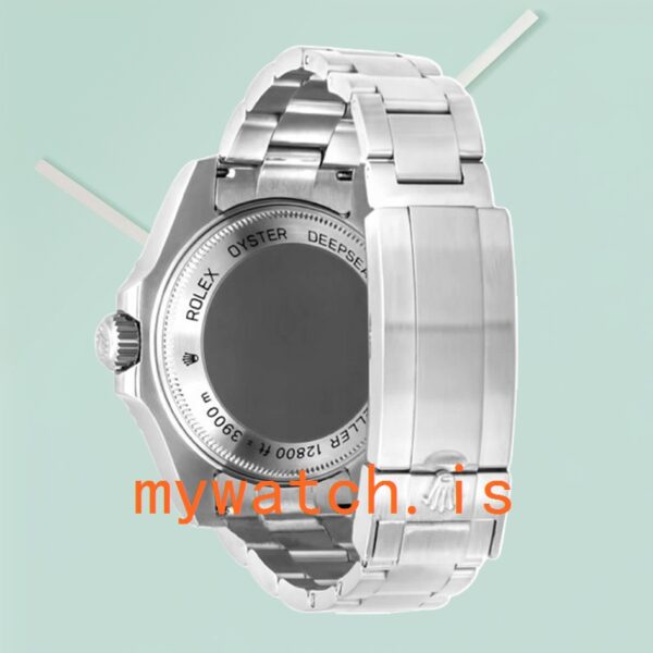 Rolex Deepsea Men’s 44mm 116660 Green Dial Oyster Bracelet - Image 3