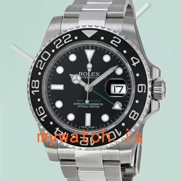Rolex Gmt Master Ii 40mm 116710LN Men’s Black Dial