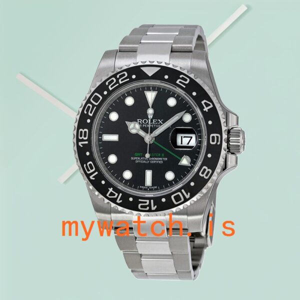 Rolex Gmt Master Ii 40mm 116710LN Men’s Black Dial - Image 3