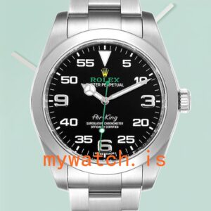 Rolex Air-king 40mm m116900-0001 Men’s Silver-tone