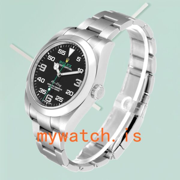 Rolex Air-king 40mm m116900-0001 Men’s Silver-tone - Image 3