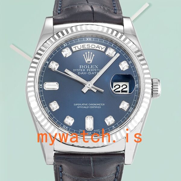 Rolex Day-Date 36mm Men’s 118139 Blue Dial