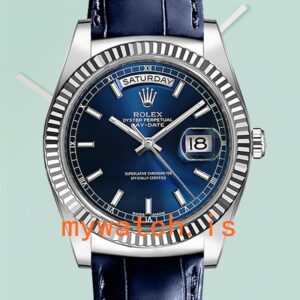 Rolex Day-Date 118139-L 36mm Men’s Blue Dial Automatic