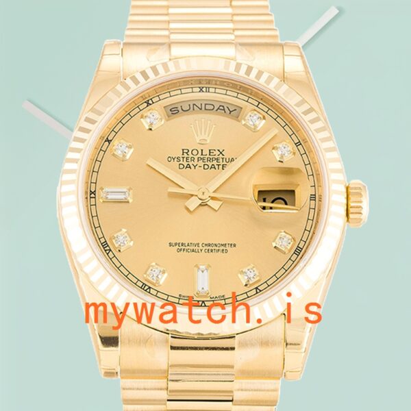 Rolex Day-Date 36mm Men’s 118238 Stainless Steel