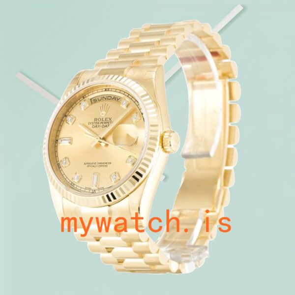 Rolex Day-Date 36mm Men’s 118238 Stainless Steel - Image 3