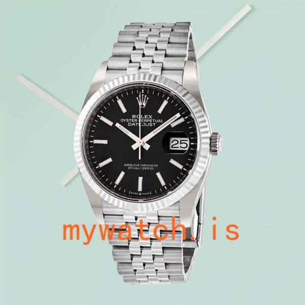 Rolex Datejust Men’s 36mm m126200-0003 Black Dial - Image 2