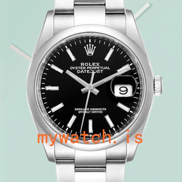 Rolex Datejust Men’s m126200-0004 36mm Stainless Steel Silver-tone