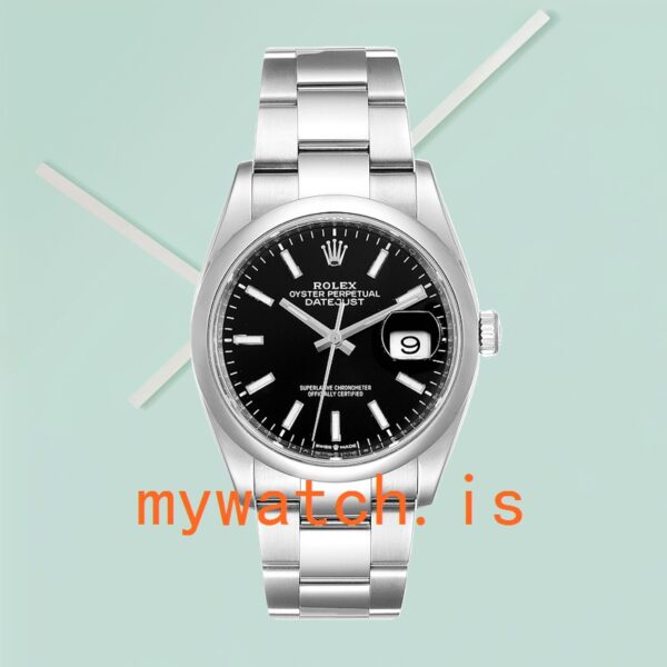 Rolex Datejust Men’s m126200-0004 36mm Stainless Steel Silver-tone - Image 2