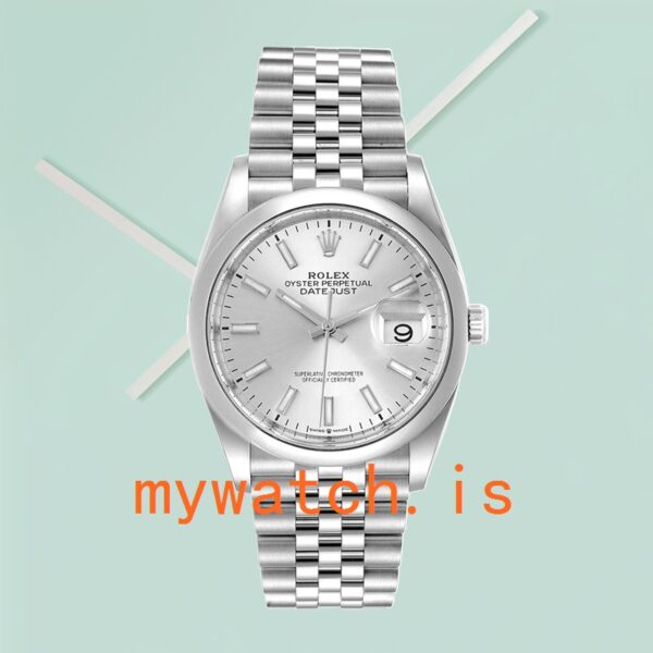 Rolex Datejust Men’s m126200-0001 36mm Silver-tone - Image 2