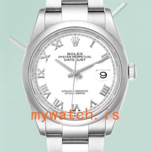 Rolex Datejust m126200-0008 36mm Men’s Silver-tone