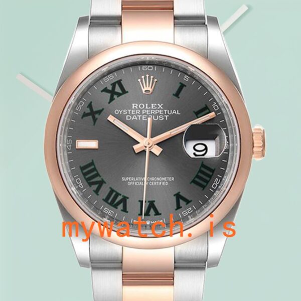 Rolex Datejust m126201-003 Men’s 36mm Grey Dial