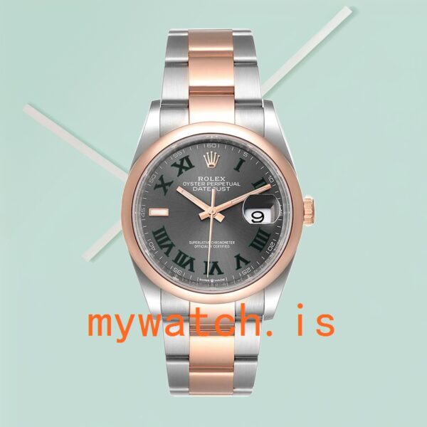 Rolex Datejust m126201-003 Men’s 36mm Grey Dial - Image 2