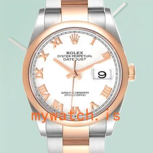 Rolex Datejust 36mm m126201-0016 Men’s White Dial Silver-tone