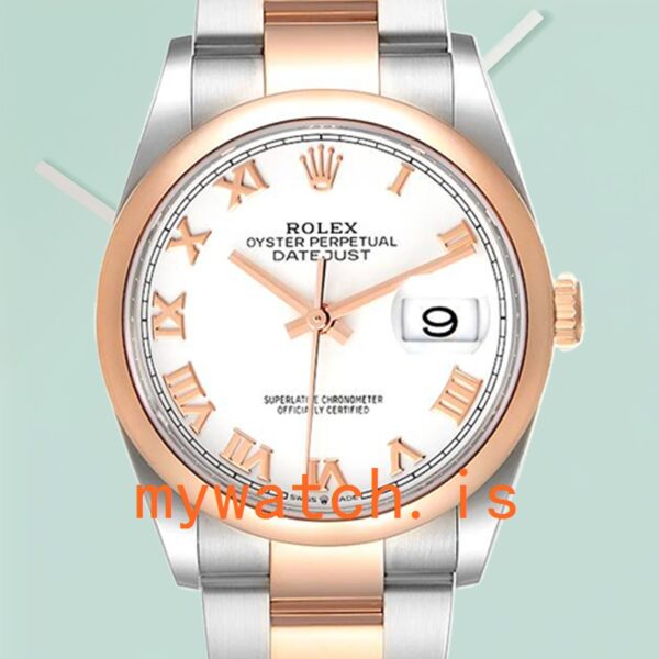 Rolex Datejust 36mm m126201-0016 Men’s White Dial Silver-tone