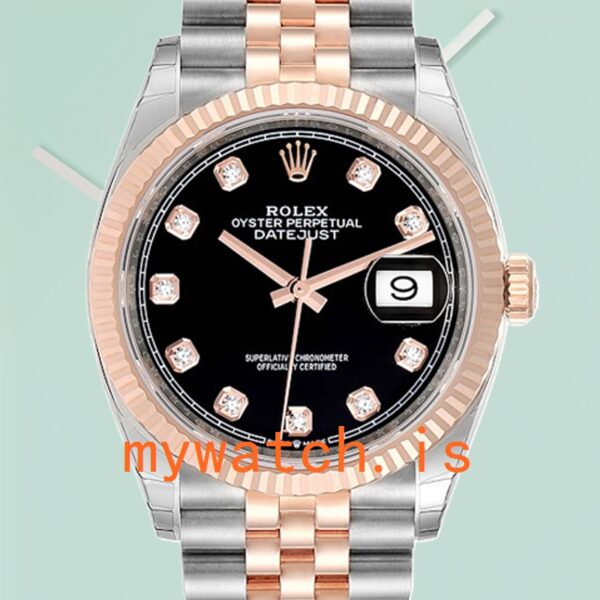 Rolex Datejust 36mm Men’s m126231-0019 Silver-tone Automatic