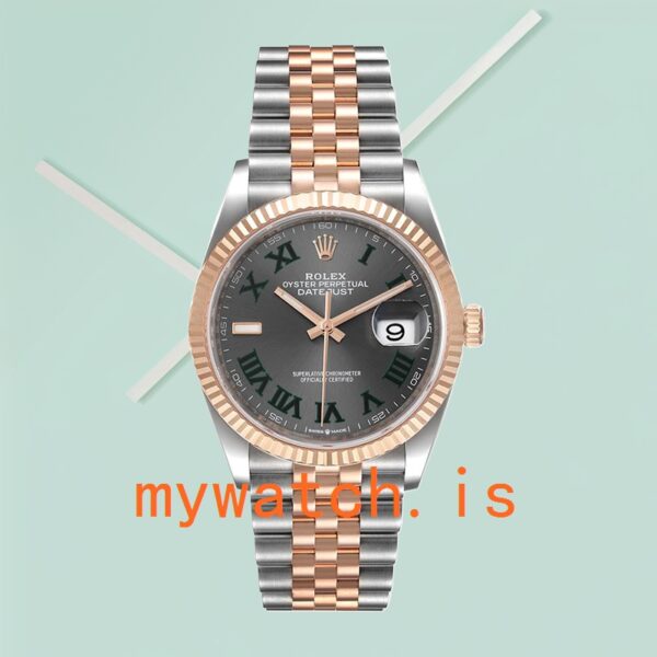 Rolex Datejust m126231-0029 36mm Men’s Grey Dial Automatic - Image 2
