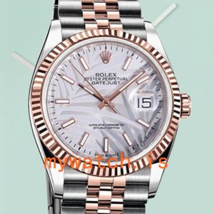 Rolex Datejust m279384rbr-0011 Ladies 28mm Mother of Pearl Dial Diamond Bezel