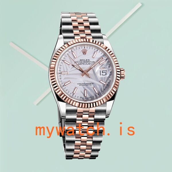 Rolex Datejust m279384rbr-0011 Ladies 28mm Mother of Pearl Dial Diamond Bezel - Image 2