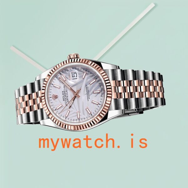 Rolex Datejust m279384rbr-0011 Ladies 28mm Mother of Pearl Dial Diamond Bezel - Image 4