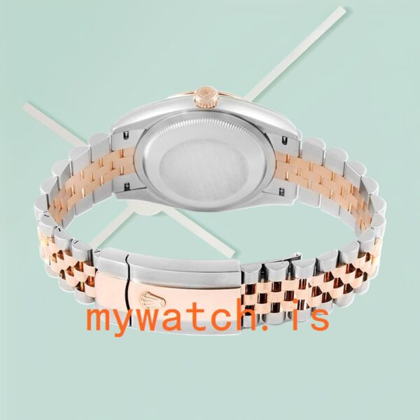 Rolex Datejust m279384rbr-0011 Ladies 28mm Mother of Pearl Dial Diamond Bezel - Image 3