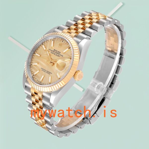 Rolex Datejust Men’s M126233-0037 36mm Oyster Bracelet Stainless Steel - Image 3