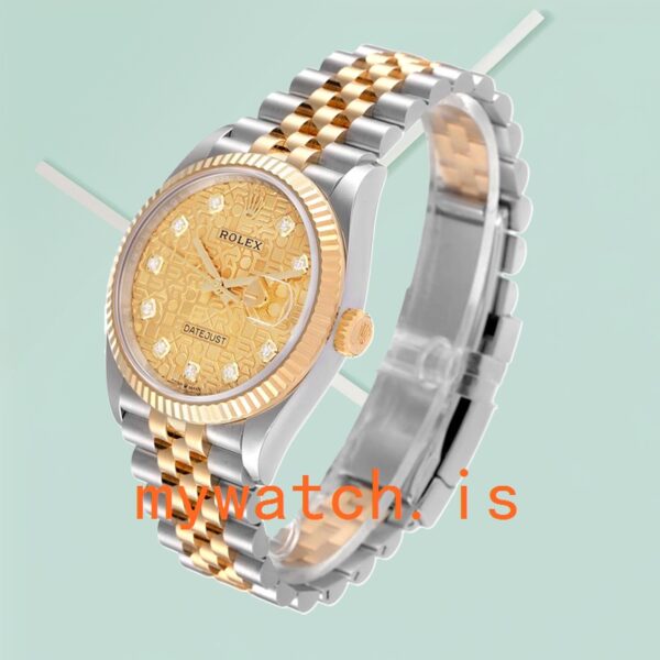 Rolex Datejust Men’s 36mm m126233-0033 Silver-tone Stainless Steel - Image 2